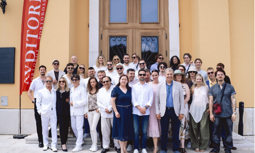 Nastopajoči na 45. festivalu MMS z organizatorji
