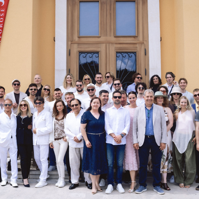 Novinarska konferenca 45. festivala MMS z vrstnim redom nastopajočih in novostmi